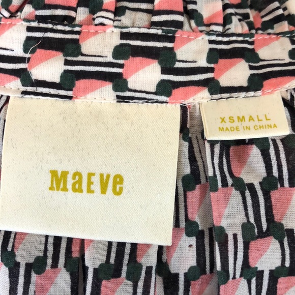 Maeve Sleeveless Button Up Blouse - XS - Picture 6 of 6